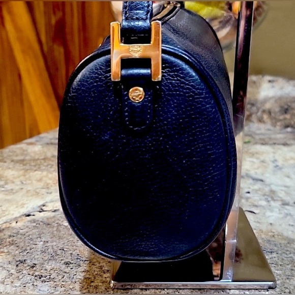 MCM Studded Papillon Barrel Mini Bag, Authentic. EUC - Picture 3 of 10